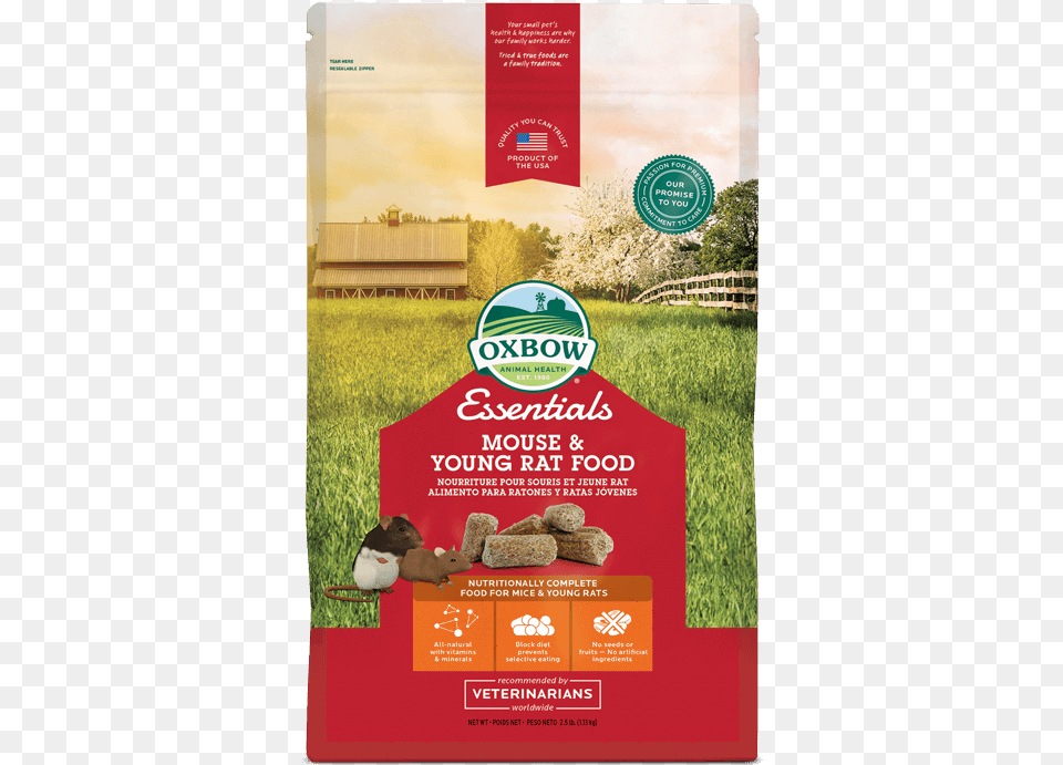 Oxbow Essentials Rat Food, Advertisement, Poster, Animal, Mammal Free Png