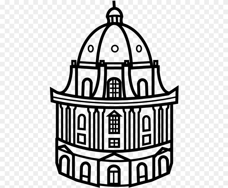 Oxford Radcliffe Camera Building Oxford Radcliffe Camera Drawing, Gray Png