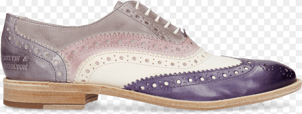 Oxford Shoes Amelie 10 Vegas Violet White Light Purple Suede, Clothing, Footwear, Shoe, Sneaker Png Image