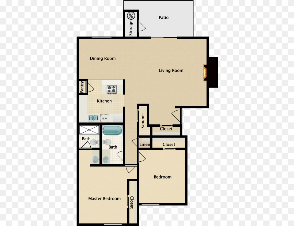 Oxford Thumbnail Floor Plan, Chart, Diagram, Floor Plan, Plot Free Png Download