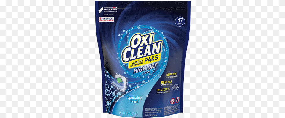 Oxiclean Laundry Detergent Paks Oxiclean Laundry Detergent Hd Pack Sparkling Fresh, Advertisement Png Image