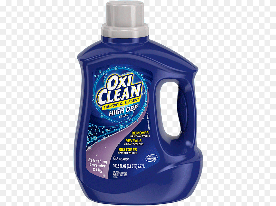 Oxiclean Liquid Laundry Detergent Refreshing Lavender Oxiclean Lavender, Bottle, Shaker Png