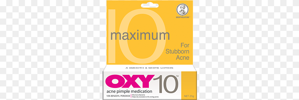 Oxy 10 Balance Rugby Acne Medication 10, Box Free Png