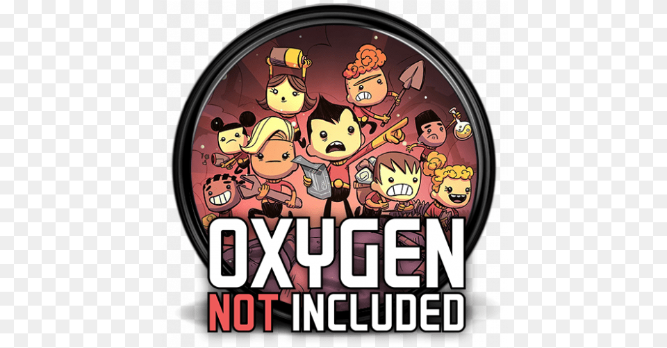 Oxygen Not Included Duplicant Tier List Oxygen Not Included Icon, Book, Comics, Publication, Baby Free Transparent Png