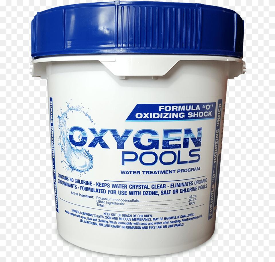 Oxygen Pools Formula O, Dessert, Food, Yogurt, Paint Container Png Image