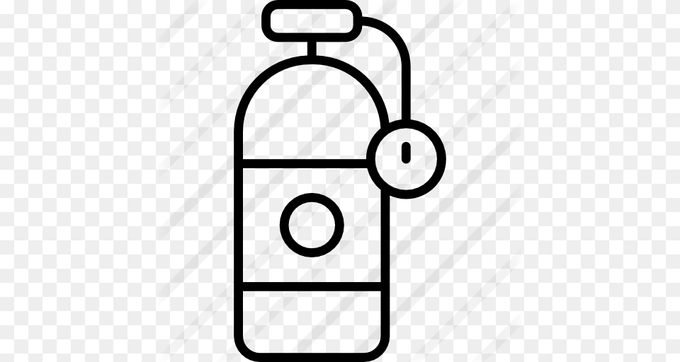 Oxygen Tank, Gray Free Transparent Png