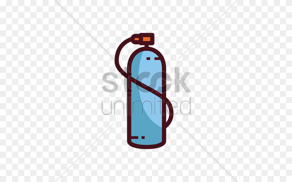 Oxygen Tank Vector Cylinder, Light Png Image