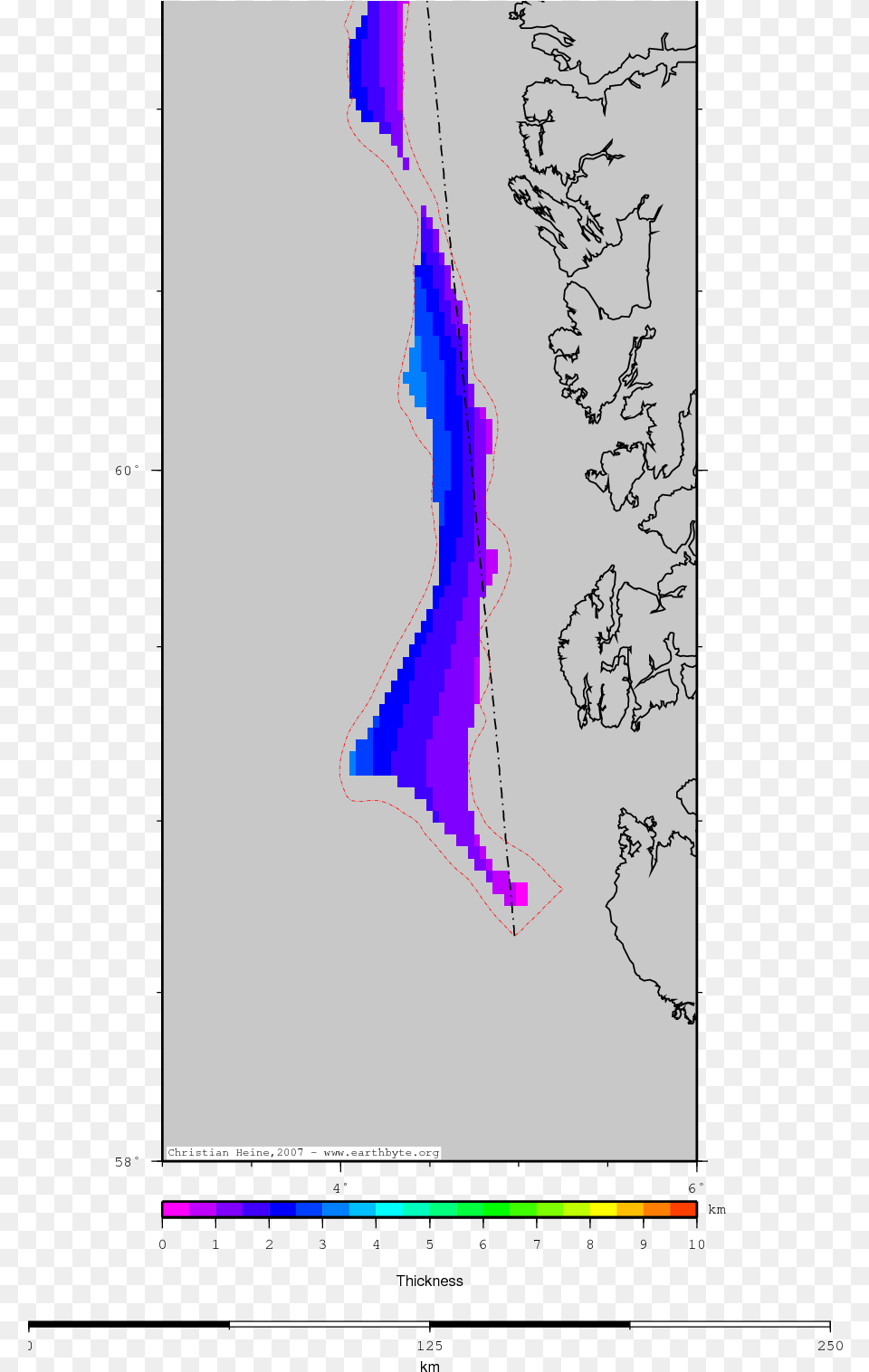 Oygarden Fault Zone Location Map Ygarden, Chart, Plot, Outdoors, Nature Free Png