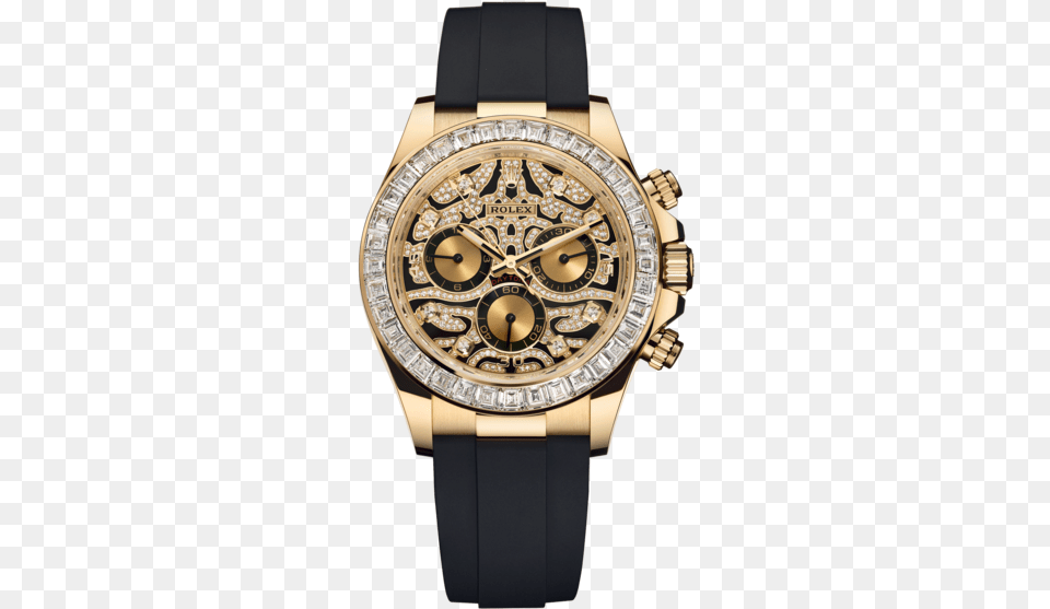 Oyster Perpetual Cosmograph Daytona Diamond Rolex Daytona Gold, Arm, Body Part, Person, Wristwatch Png Image
