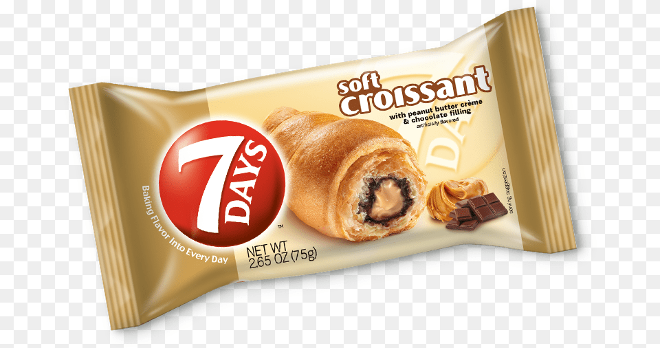 Oz 7 Days Croissant New, Dessert, Food, Pastry, Bread Free Png Download