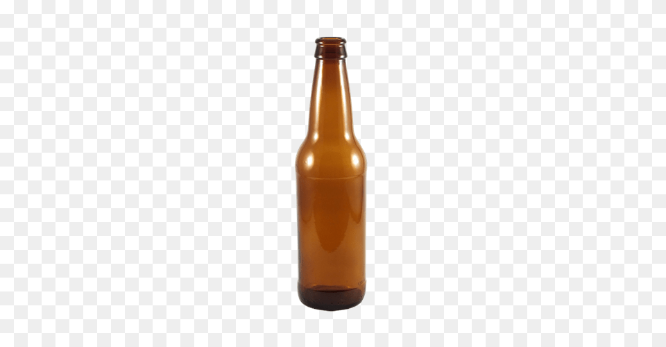 Oz Amber Glass Beer Bottle Kaufman Container, Alcohol, Beer Bottle, Beverage, Liquor Free Png Download