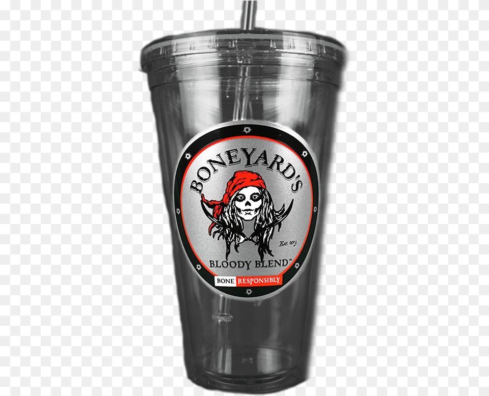 Oz Betty Tumbler Pint Glass, Cup, Steel, Face, Head Png Image