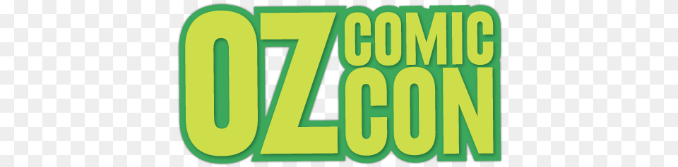 Oz Comic Con 2018, Green, Logo, Text Png Image
