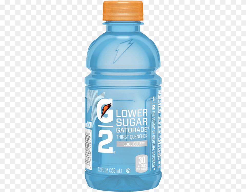 Oz Gatorade G2 Cool Blue, Bottle, Water Bottle, Shaker, Beverage Png