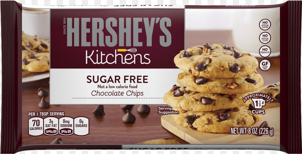 Oz Hershey Sugar Chocolate Chips, Cookie, Food, Sweets, Burger Free Transparent Png