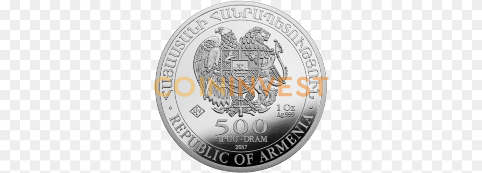 Oz Noah39s Ark Silver Coin, Money, Disk Free Png