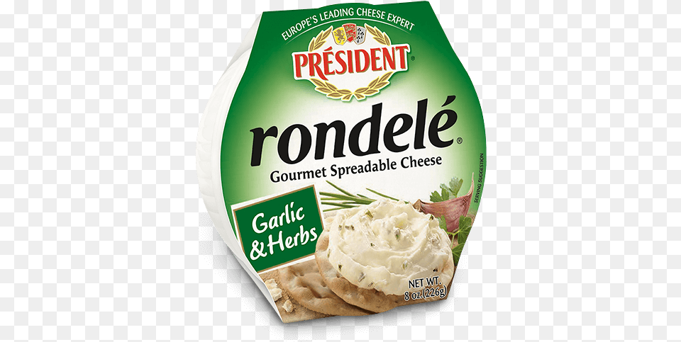 Oz Rondele Garlic And Herb Cheese Spread, Birthday Cake, Bread, Cake, Cream Png