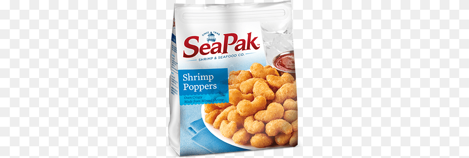 Oz Seapak Shrimp Popcorn Oven Crispy Family Size, Food, Fried Chicken, Nuggets, Ketchup Png Image