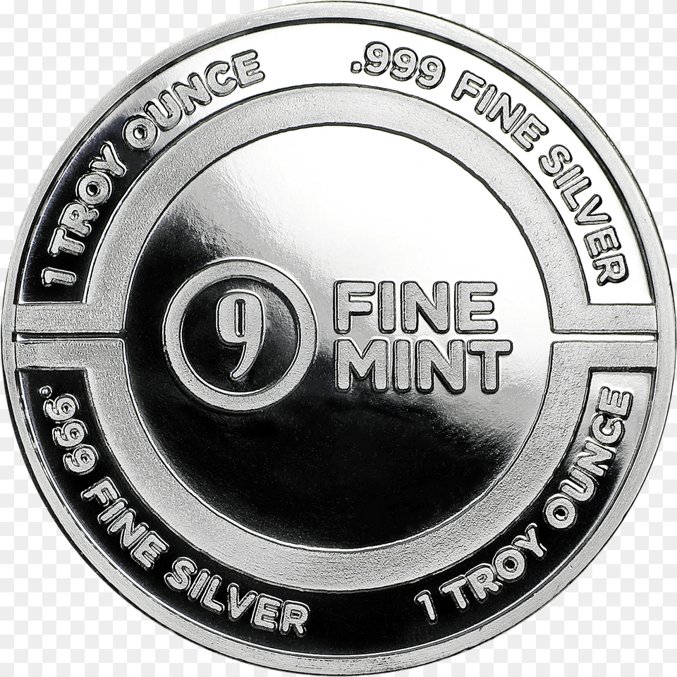 Oz Silver Industrial Logo Round Emblem, Symbol, Coin, Money Png Image