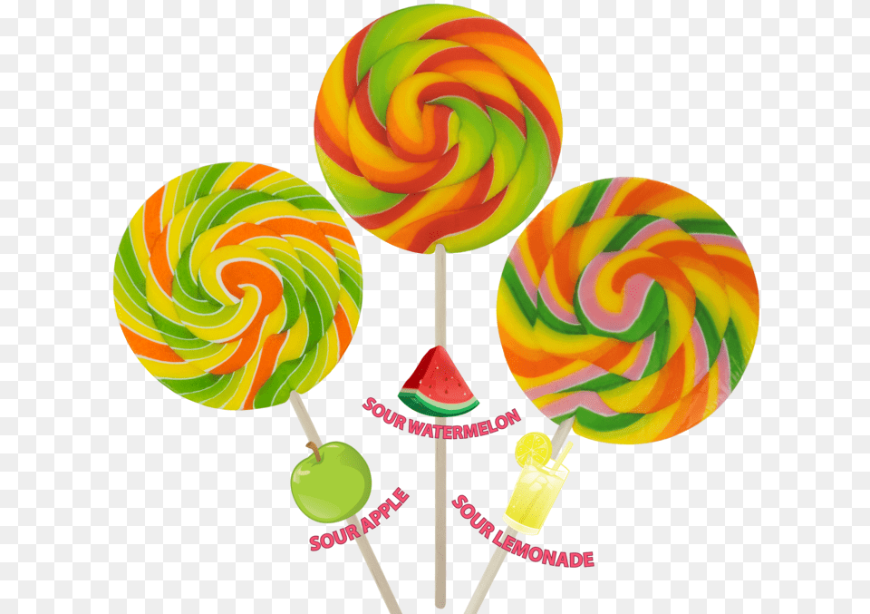 Oz Sour Paddle Stick Candy, Food, Lollipop, Sweets Free Png Download