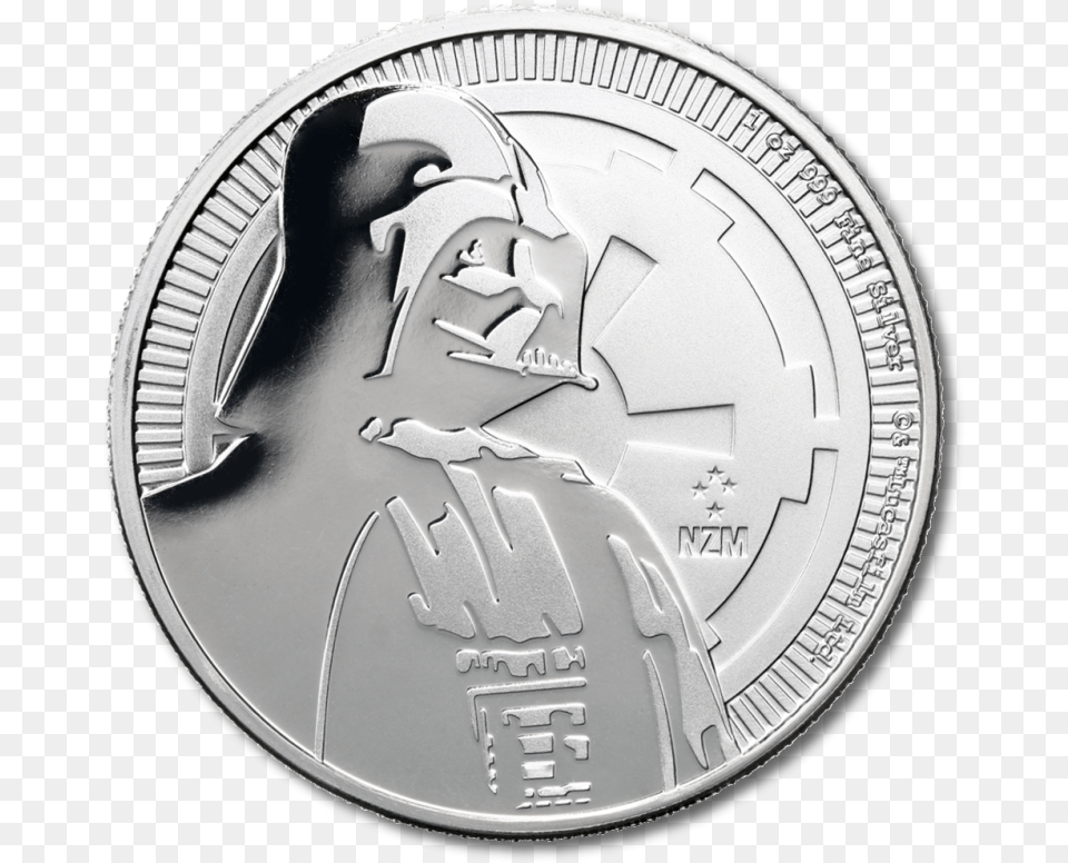Oz Star Wars Darth Vader Silver 2017 Bitgild Ventiladores Para Oficina, Machine, Wheel, Coin, Money Free Png