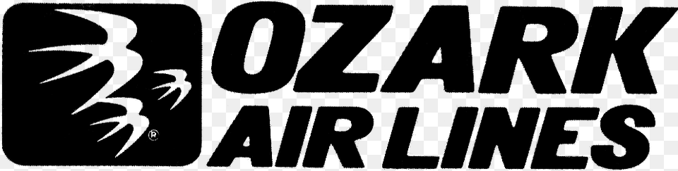 Ozark Air Lines 1980s Ozark Airlines Logo, Face, Head, Person, Text Png Image