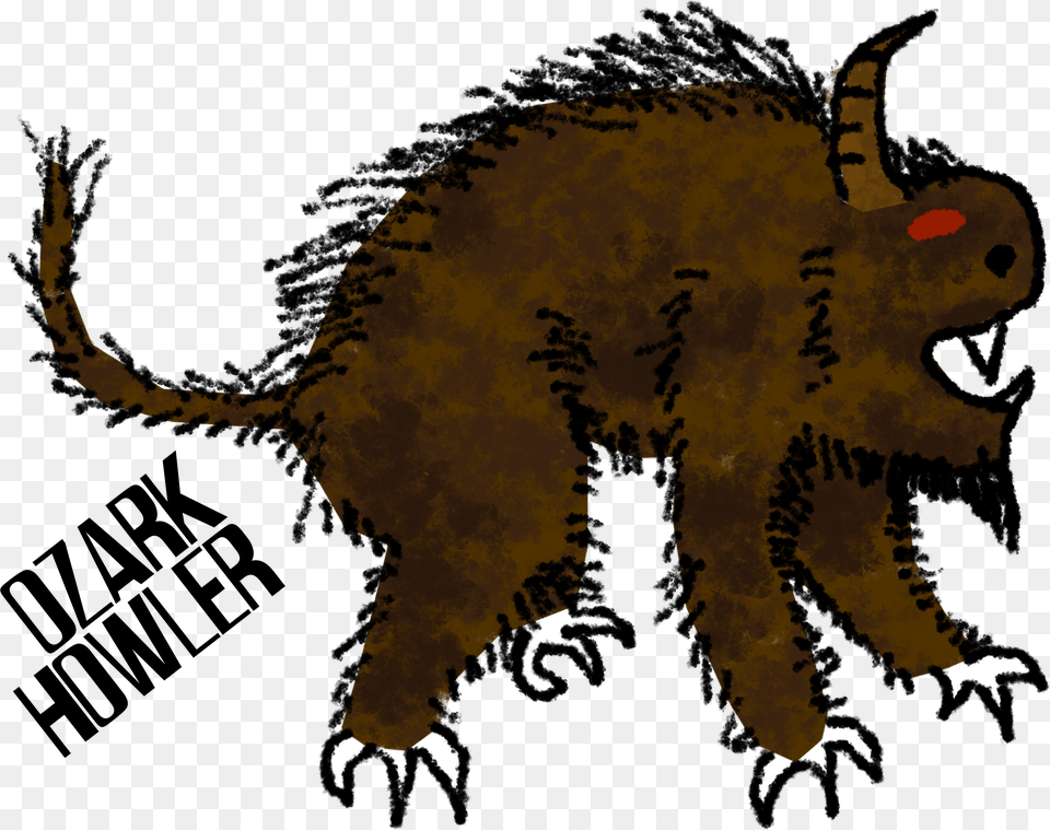 Ozark Howler Beast Illustration Free Png Download