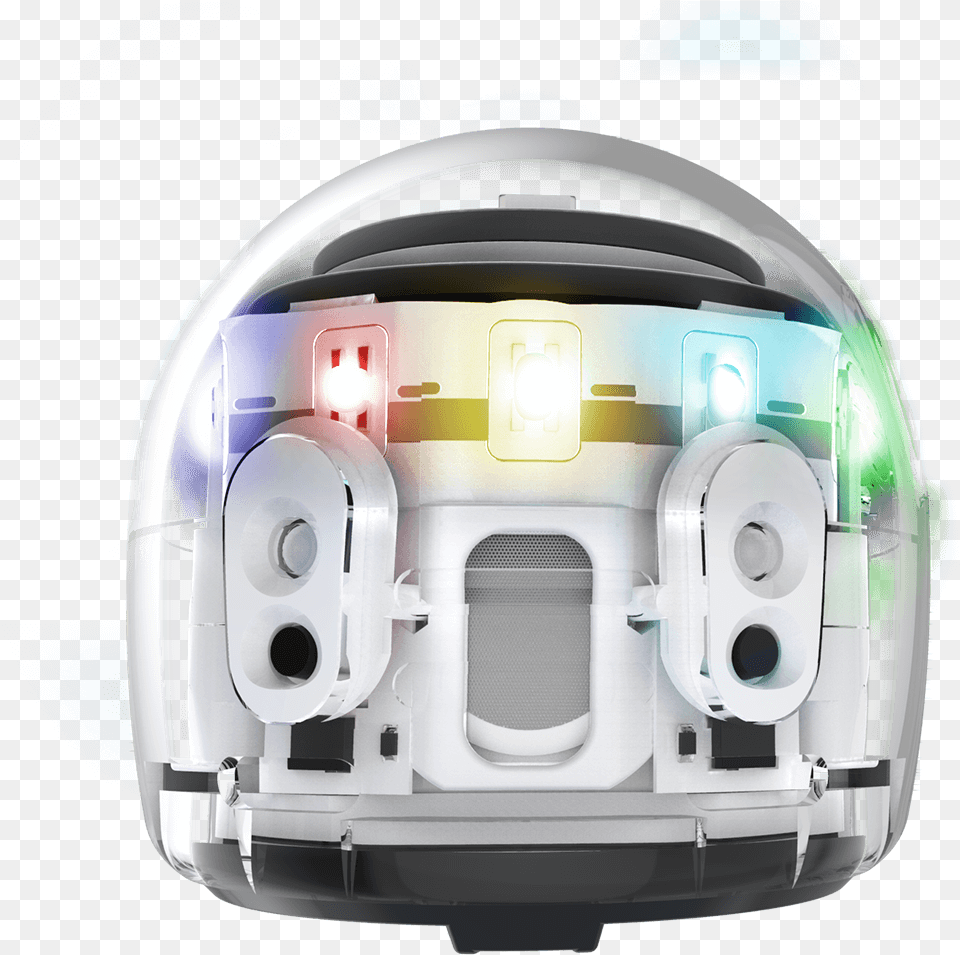 Ozobot Evo Ces Ozobot White, Crash Helmet, Helmet, American Football, Football Free Png