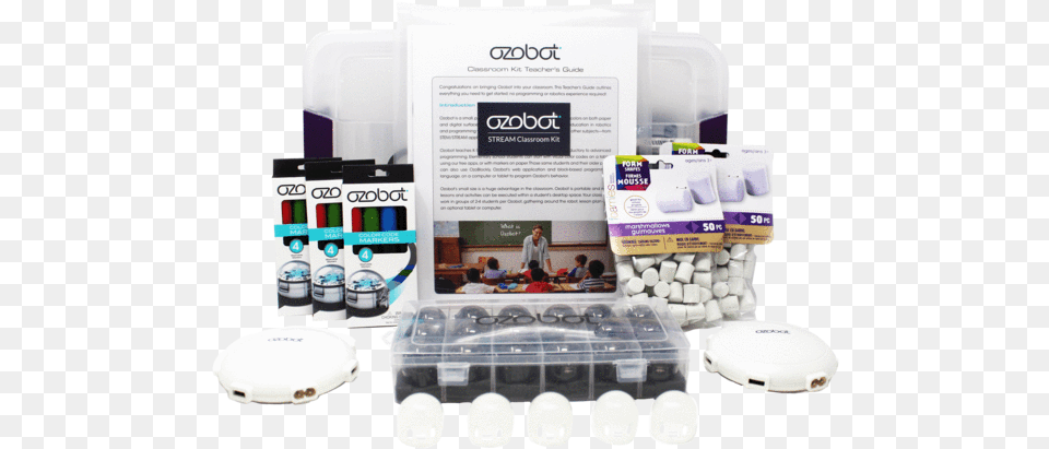 Ozobot Evo Classroom Kit, Person Free Transparent Png