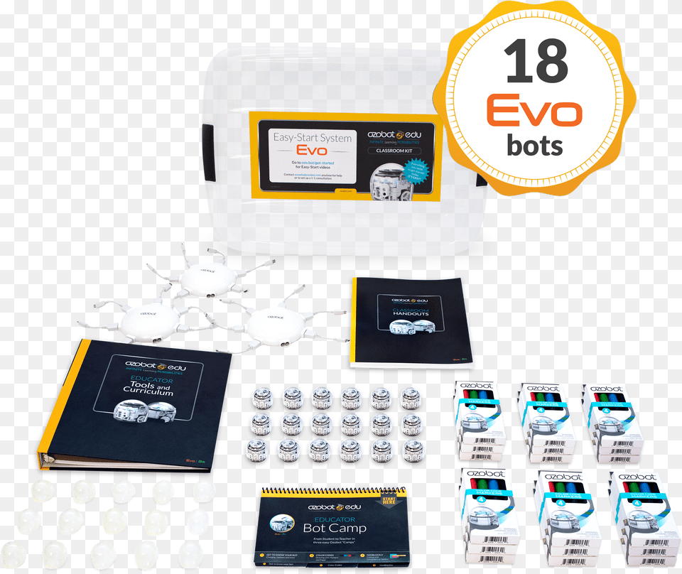 Ozobot Evo Classroom Kit Png