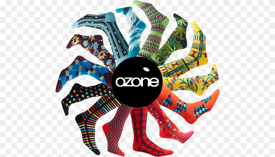 Ozone Sock Of The Month Club Ozone Socks, Art, Graphics, Clothing, Hosiery Free Png Download