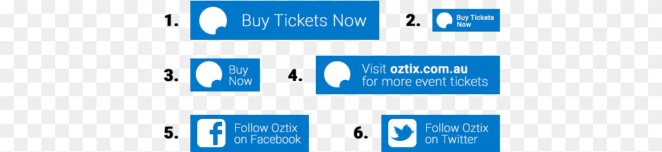 Oztix Link Buttons Graphic Design, Text Free Transparent Png