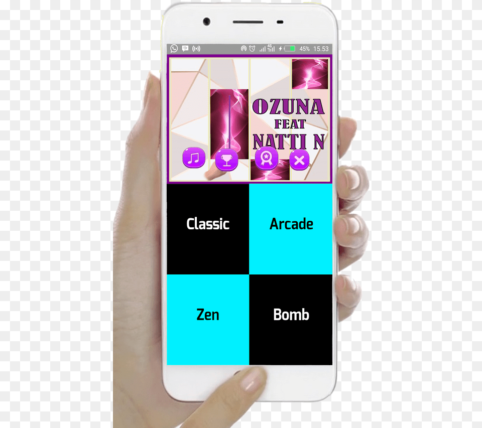 Ozuna Amp Natti Natasha Piano For Android Smartphone, Electronics, Mobile Phone, Phone Free Png
