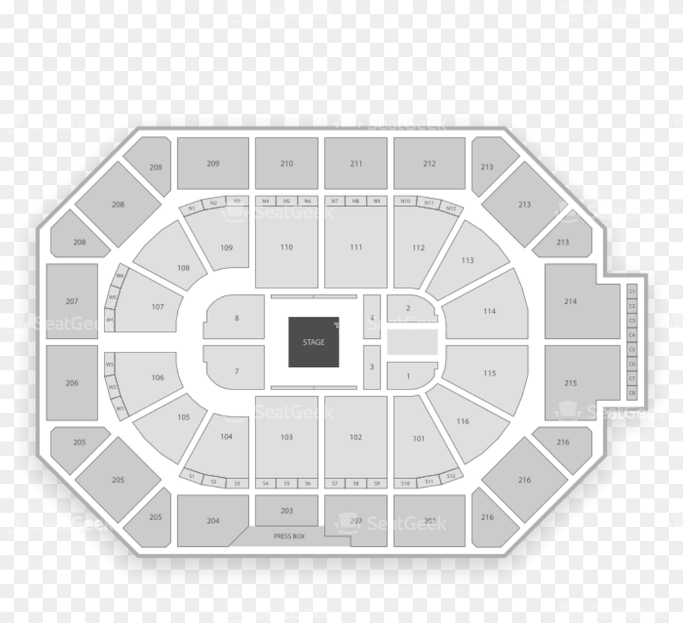 Ozuna Rosemont October 10 5 2018 At Allstate Arena Map, Cad Diagram, Diagram, Disk, Outdoors Free Png