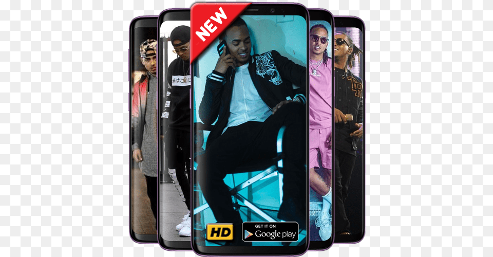 Ozuna Wallpaper Hd 4k U2013 Applications Sur Google Play Ozuna Wallpaper Hd App, Phone, Mobile Phone, Clothing, Coat Free Transparent Png