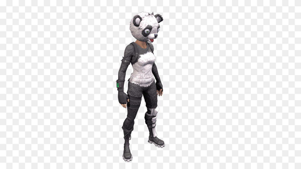 P A N D A Team Leader Fortnite Outfit Skin How To Get Fortnite, Person Free Transparent Png