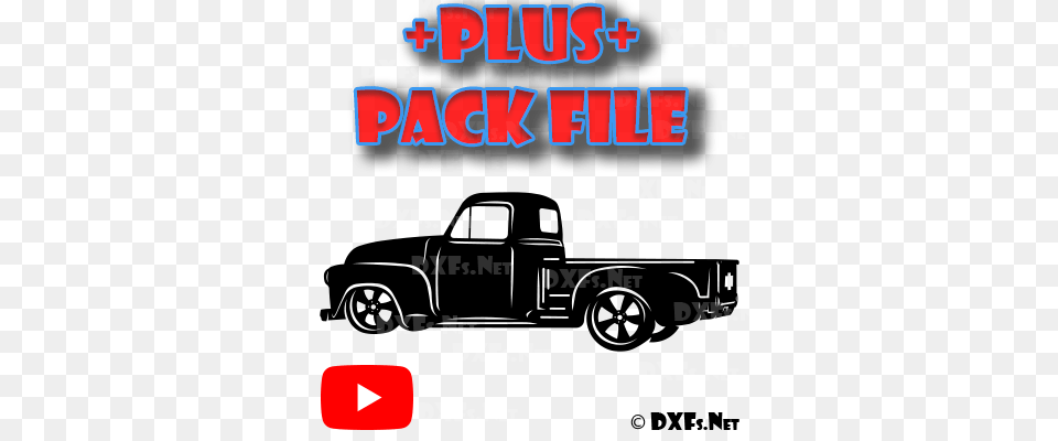 P Chevy Pickup Truck Classic Design Ready To Cut Cnc, Pickup Truck, Transportation, Vehicle, Machine Free Png Download