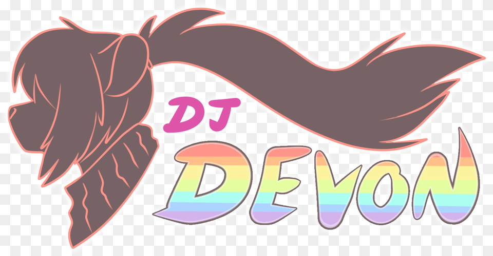 P Dj Devon Logo Disc Jockey, Sticker, Body Part, Hand, Person Png Image