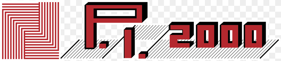 P I Logo Transparent Carmine, Text Png Image