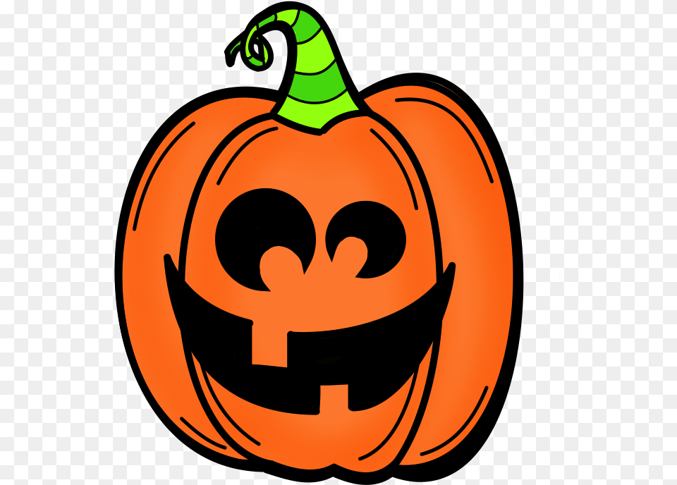 P Jack O Lantern Faces Spooky Halloween Halloween Cute Jack O Lantern Clipart, Food, Plant, Produce, Pumpkin Png Image