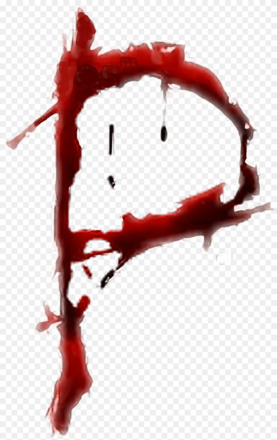 P Letter Blood Download P Letter In Blood In Hand, Stain, Baby, Person, Food Png Image