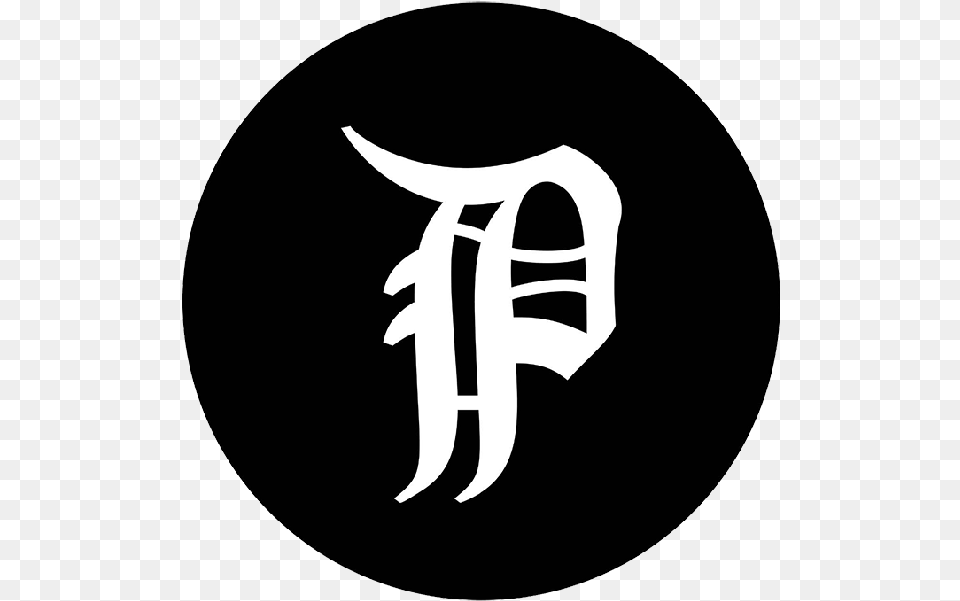 P Logo Slipmat Emblem, Stencil, Person Free Png Download