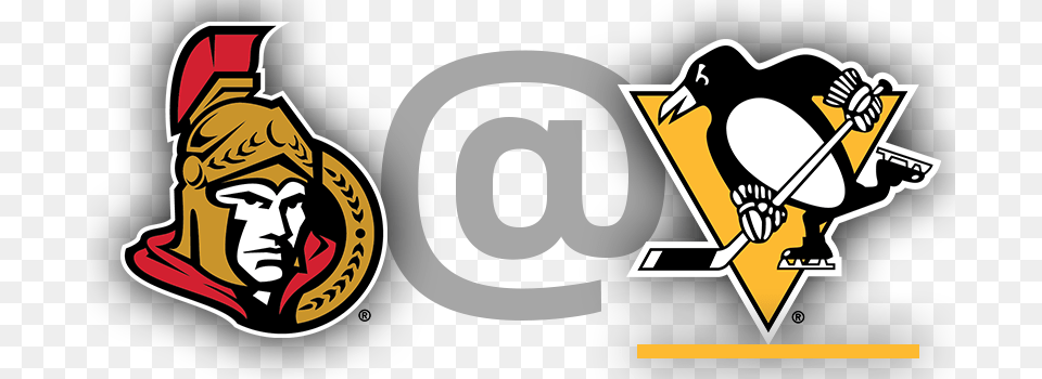 P M Ottawa Senators Pittsburgh Penguins Logos, Face, Head, Person Png Image