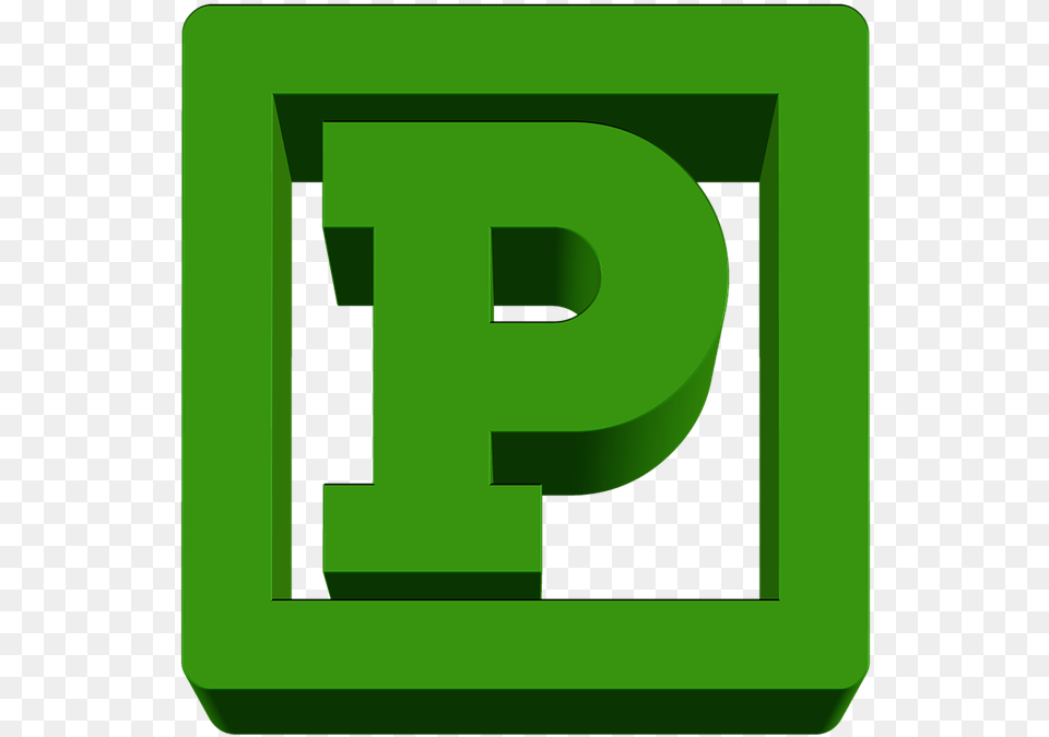 P P Green, Text, Number, Symbol Free Png Download