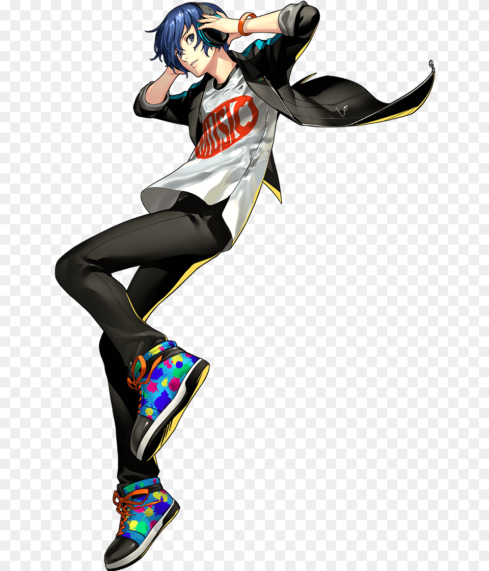 P3d Outifit Megaten Persona 3 Dancing In Moonlight Protagonist, Clothing, Footwear, Shoe, Book Png Image