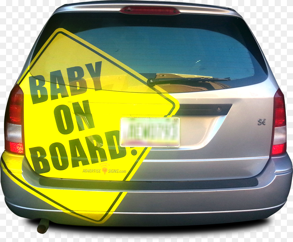 P6 I1 W969 Baby On Board, Car, License Plate, Transportation, Vehicle Free Transparent Png