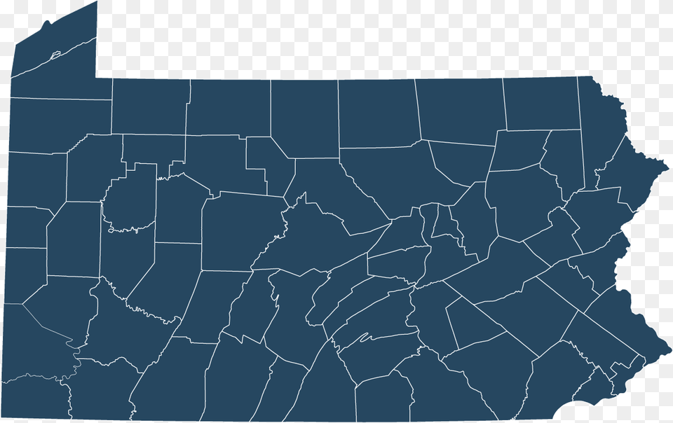 Pa County Map W Lake Erie Pa Trump Counties, Chart, Plot Png