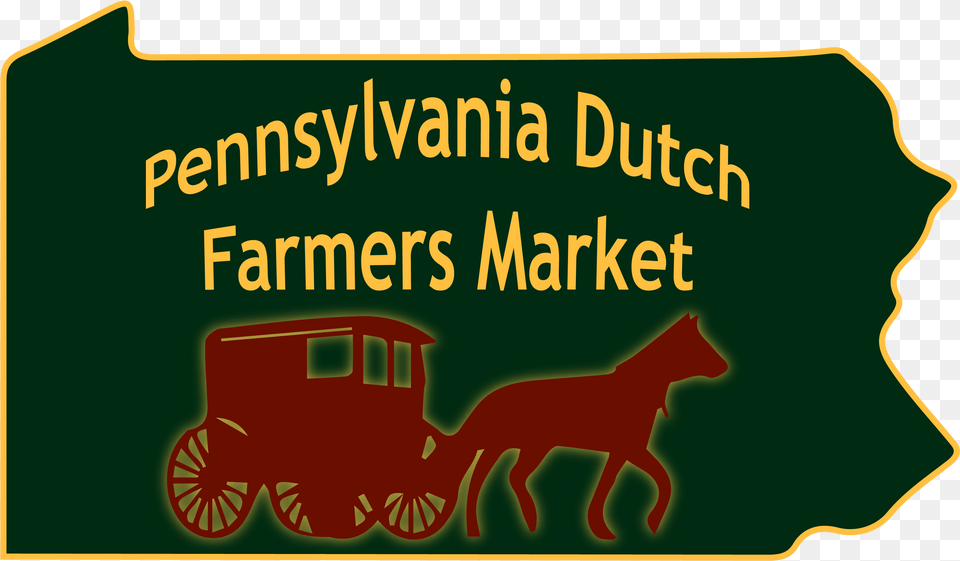 Pa Dutch Farmers Market Interstate, Transportation, Vehicle, Carriage, Machine Free Transparent Png