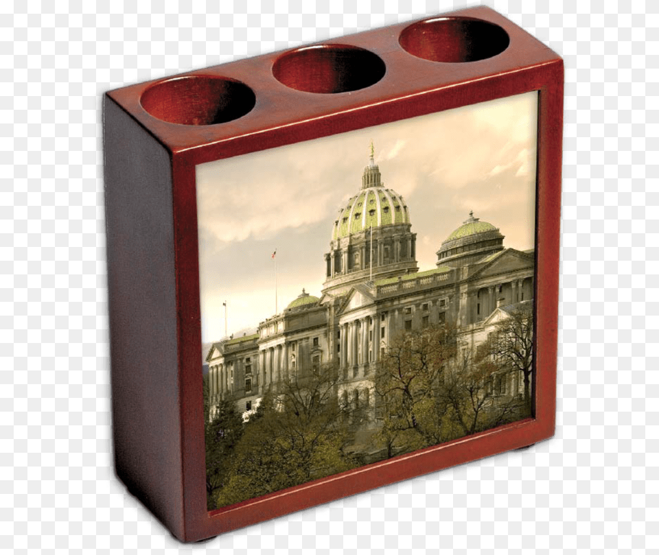 Pa State Capitol Building Mahogany Tiled Penpencil, Architecture Png