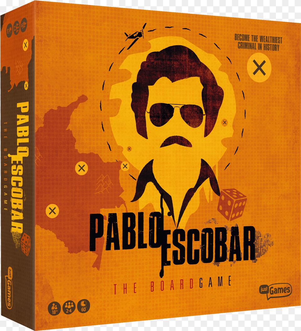 Pablo Escobar Board Game, Accessories, Sunglasses, Person, Face Png Image